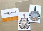 Wiedźmin 2 Zabójcy Królów - 2 Figurki Papercraft - Geralt + Zgnilec