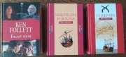 Ken Follett - FILARY ZIEMI; NIEBEZPIECZNA FORTUNA; UCIEKINIER (bdb)