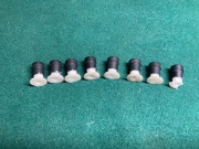 Saba 9240 9241 Push Button Small. Black.