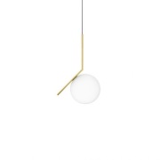 Lampa FLOS IC S2 30cm - brushed brass (mosiądz)