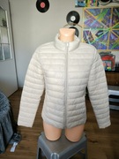 Primark lekka kurtka damska pikowana xs beż przejściowa