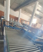 stół transportowy rolotok z napędem transporter rolkowy