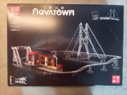 Klocki jak LEGO 16052 Mould King - KOLEJKA  NOVATOWN - 1488 klocków !