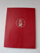 Legitymacja medal opiekun miejsc 1986