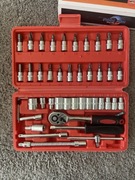 KLUCZE NASADOWE TORX - zestaw 46 sztuk