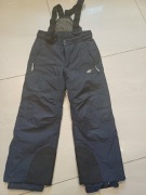 Spodnie narciarskie niebieskie 4f rozmiar 140