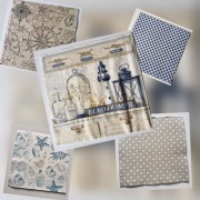 Serwetki decoupage MORZE 5 sztuk