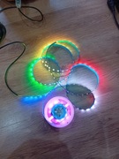 Taśma LED 3m ws2812b z sterownikiem USB pilot equalizer gotowy zestaw 