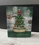 Nowe zielone klocki konstrukcyjne choinka z bombkami 683 elementy 