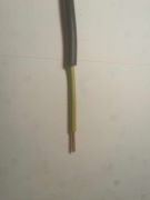 Kabel ziemny NYY-J 1 x 6 mm² RE czarny, kabel ziemny 