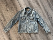 Polo Ralph Lauren Kurtka jeansowa efekt przetarcia cieniowana Vintage L