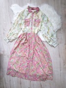 sukienka, rozm. L, etno, boho, pastelowa, maxi, kolorowa, kobieca