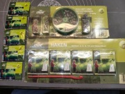 Haczyki na ryby obciążniki neon swiatło