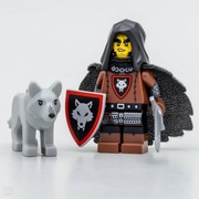 Lego przywódca wilczego stada minifig series 27