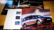 2 prospekty Opel Vectra i vectra Caravan j.polski