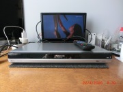 Nagrywarka dvd/hdd Panasonic z pilotem, kablem hdmi i kablem euro.