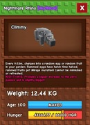 grow a garden nightmare rhino