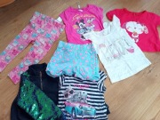 Paka ubranka dla dziewczynki 92 stroje karnawałowe jednorożec 