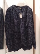 Koszula Damska Plus Size 44 XXL Coop z metką Granat Grochy