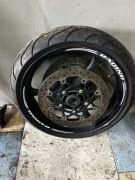 Koło felga opona przód Suzuki gsxr 750 k6