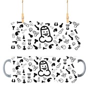 Kubek biały 330 ml k*taski