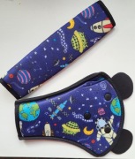 Ochraniacz osłona na pas samochodowy 2 cześciowy  dla dziecka 