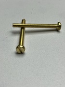 DIN 84 M4x40mm mosiężna z łbem walcowym