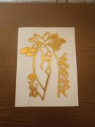 Topper na tort dłonie 