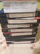 Kasety VHS Archiwalne Nagrania Piłka Nożna i nie tylko! 8 Kaset.
