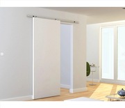 System przesuwny naścienny do drzwi przesuwnych. Stalowy. 