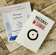 Zestaw książek:Droga Artysty+Poszukaj w sobie - rozwój osobisty + GRATIS 