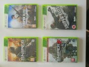 Gry Xbox 360 sniper Elite V2 Elite 3 afrika, ghost warrior 2 