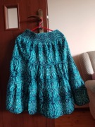 Turkusowa spódnica C&A