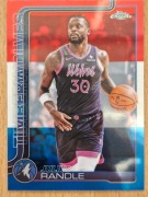 KARTY NBA TOPPS CHROME UPDATE 2025-26 RED, WHITE AND BLUE