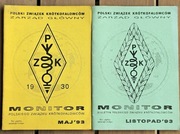 MONITOR Polskiego Związku Krótkofalowców - Maj + Listopad 1993