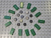 KLOCKI LEGO ELEMENTY PIENIĄDZE BANKNOTY i MONETY OD 1ZŁ LICYTACJA