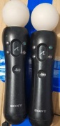 ZESTAW 2x KONTROLER RUCHU PLAYSTATION MOVE PS3 PS4 VR stan dobry