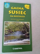 Gmina Susiec na Roztoczu mapa 