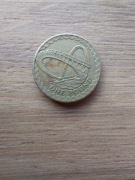 Wielka Brytania one pound 2007 st -III Elżbieta II-4 port; most w Newcastle