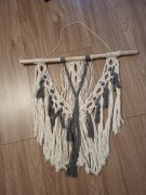 Makrama z uchwytem na ścianę - Boho