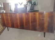 Komoda Jamnik PRL 180cm  Hałas loft vintage tekowa