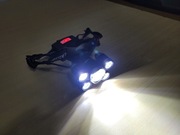 Latarka czołowa czołówka, 3 tryby - na baterie 18500 - nowa