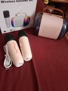 Głośnik karaoke Bluetooth 2mikrofony 