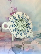 Deska ceramiczna Bolesławiec  okrągła Z.C.B ceramika Bolesławiec