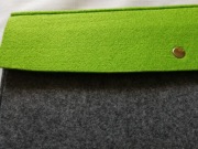 Teczka / okładka z dwukolorowego filcu A4