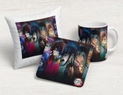 Demon Slayer miecz zabojcy demonow manga anime prezent zestaw poduszka kube