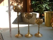 MOSIĘŻNE WYSOKIE ŚWIECZNIKI NAJWYŻSZY 27 CM