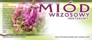 Etykiety na miód wrzosowy 100 szt