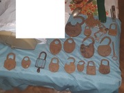 Kłódki stare przedwojenne vintage