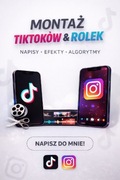 Montaż tiktoków i rolek